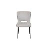 Maya Linen Dining Chair in Light Grey (Pair) Maya Linen Dining Chair in Light Grey (Pair)