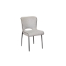 Baker Furniture Maya Linen Dining Chair in Light Grey (Pair)