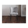 Maya Linen Dining Chair in Light Grey (Pair) Maya Linen Dining Chair in Light Grey (Pair)