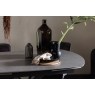 Sintered Stone 140-200cm Twist Extending Dining Table in Grey Sintered Stone 140-200cm Twist Extending Dining Table in Grey