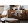 Baker Furniture G Plan Darcy Retro Dining Arm Chair in Walnut