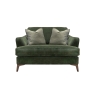 Ashwood Designs Hampton Boucle Upholstered Snuggler Chair