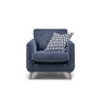 Ashwood Designs Solo Upholstered Arm Chair