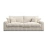 Chunky Cord Cream Extra Large Sofa
