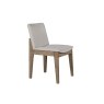 Feltz Smoked Oak and Fabric Dining Chairs in Natural