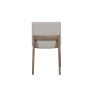 Feltz Smoked Oak and Fabric Dining Chairs in Natural Feltz Smoked Oak and Fabric Dining Chairs in Natural