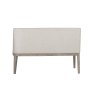 Feltz Smoked Oak and Fabric Short Dining Bench in Natural Feltz Smoked Oak and Fabric Short Dining Bench in Natural