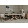 Vida Living Feltz Smoked Oak 235cm Oval Dining Table Set with 6 Chairs