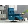 Evo Soft Touch Fabric 360 Swivel Dual Motor Electric Recliner Chair in Ocean Blue Evo Soft Touch Fabric 360 Swivel Dual Motor Electric Recliner Chair in Ocean Blue