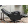 Nico Leather 360 Swivel Dual Motor Electric Recliner Chair in Anthracite Grey Nico Leather 360 Swivel Dual Motor Electric Recliner Chair in Anthracite Grey