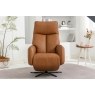 Pablo Leather 360 Swivel Triple Motor Electric Recliner Chair in Camel Pablo Leather 360 Swivel Triple Motor Electric Recliner Chair in Camel
