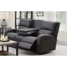 Silva Soft Touch Fabric Recliner 3 Seater Sofa with Drop Down Table and Cup Holders Silva Soft Touch Fabric Recliner 3 Seater Sofa with Drop Down Table and Cup Holders
