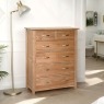 Moda Solid Oak 4 + 2 Chest of Drawers Moda Solid Oak 4 + 2 Chest of Drawers