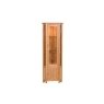 Moda 100% Solid Oak Corner Display Cabinet Moda 100% Solid Oak Corner Display Cabinet