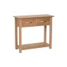Moda 100% Solid Oak Console Table 2 Drawer Moda 100% Solid Oak Console Table 2 Drawer