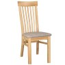 Devon 100% Solid Oak Slatted Back Dining Chair Devon 100% Solid Oak Slatted Back Dining Chair