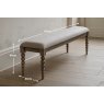 Gallery Direct Artisan Limewash Oak Dining Table Bench with Bobbin Detail Gallery Direct Artisan Limewash Oak Dining Table Bench with Bobbin Detail