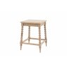 Gallery Direct Artisan Limewash Oak Side Table with Bobbin Detail Gallery Direct Artisan Limewash Oak Side Table with Bobbin Detail