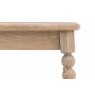 Gallery Direct Artisan Limewash Oak Side Table with Bobbin Detail Gallery Direct Artisan Limewash Oak Side Table with Bobbin Detail