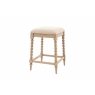 Gallery Direct Artisan Limewash Oak Bar Stool with Bobbin Detail Gallery Direct Artisan Limewash Oak Bar Stool with Bobbin Detail