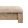 Gallery Direct Artisan Limewash Oak Bar Stool with Bobbin Detail Gallery Direct Artisan Limewash Oak Bar Stool with Bobbin Detail