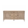 Gallery Direct Artisan Limewash Oak Large Sideboard with Bobbin Detail Gallery Direct Artisan Limewash Oak Large Sideboard with Bobbin Detail