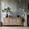 Gallery Direct Artisan Limewash Oak Large Sideboard with Bobbin Detail Gallery Direct Artisan Limewash Oak Large Sideboard with Bobbin Detail