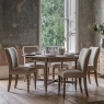 Gallery Direct Artisan Limewash Oak Extending Round Dining Table Set & 4 Chairs Gallery Direct Artisan Limewash Oak Extending Round Dining Table Set & 4 Chairs