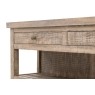 Gallery Direct Vancouver Rustic Pine Large Kitchen Island with Marble Top Gallery Direct Vancouver Rustic Pine Large Kitchen Island with Marble Top