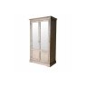 Gallery Direct Mustique French Colonial Mirrored Wardrobe Gallery Direct Mustique French Colonial Mirrored Wardrobe