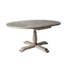 Gallery Direct Mustique French Colonial Round Extending Dining Table Gallery Direct Mustique French Colonial Round Extending Dining Table