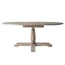 Gallery Direct Mustique French Colonial Round Extending Dining Table Gallery Direct Mustique French Colonial Round Extending Dining Table