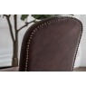 Gallery Direct Hinton Brown Leather Dining Chair Gallery Direct Hinton Brown Leather Dining Chair