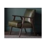Gallery Direct Neyland Heritage Green Leather Armchair Gallery Direct Neyland Heritage Green Leather Armchair