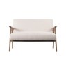 Gallery Direct Neyland Natural Linen Fabric 2 Seater Sofa Gallery Direct Neyland Natural Linen Fabric 2 Seater Sofa