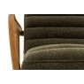 Gallery Direct Datsun Green Boucle Fabric Armchair Gallery Direct Datsun Green Boucle Fabric Armchair