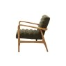Gallery Direct Datsun Green Boucle Fabric Armchair Gallery Direct Datsun Green Boucle Fabric Armchair