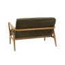 Gallery Direct Datsun Green Boucle Fabric 2 Seater Sofa Gallery Direct Datsun Green Boucle Fabric 2 Seater Sofa