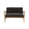 Gallery Direct Datsun Charcoal Boucle Fabric 2 Seater Sofa Gallery Direct Datsun Charcoal Boucle Fabric 2 Seater Sofa