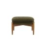 Gallery Direct Datsun Green Boucle Fabric Footstool Gallery Direct Datsun Green Boucle Fabric Footstool