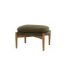 Gallery Direct Datsun Green Boucle Fabric Footstool Gallery Direct Datsun Green Boucle Fabric Footstool