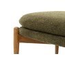 Gallery Direct Datsun Green Boucle Fabric Footstool Gallery Direct Datsun Green Boucle Fabric Footstool