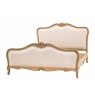 Gallery Direct Chic Weathered Linen Upholstered Bed Frame Gallery Direct Chic Weathered Linen Upholstered Bed Frame