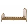 Gallery Direct Chic Weathered Linen Upholstered Bed Frame Gallery Direct Chic Weathered Linen Upholstered Bed Frame