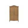 Gallery Direct Chic Weathered 2 Door Wardrobe Gallery Direct Chic Weathered 2 Door Wardrobe