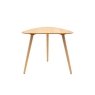 Gallery Direct Hatfield Natural Oak 80cm Small Triangular Dining Table Gallery Direct Hatfield Natural Oak 80cm Small Triangular Dining Table