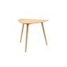 Gallery Direct Hatfield Natural Oak 80cm Small Triangular Dining Table Gallery Direct Hatfield Natural Oak 80cm Small Triangular Dining Table