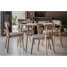 Gallery Direct Hatfield Natural Oak 110cm Round Dining Table Gallery Direct Hatfield Natural Oak 110cm Round Dining Table