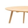 Gallery Direct Hatfield Natural Oak 110cm Round Dining Table Gallery Direct Hatfield Natural Oak 110cm Round Dining Table