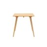 Gallery Direct Hatfield Natural Oak 77cm Square Dining Table Set & x2 Chairs Gallery Direct Hatfield Natural Oak 77cm Square Dining Table Set & x2 Chairs